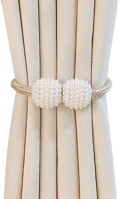 10 Pack Magnetic Curtain Tiebacks, Curtain Tiebacks Buckles Holdbacks Holders - Image 6