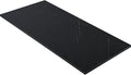 Kaboon Universal Tabletop 55"x23.62" Solid One-Piece Melamine Table Top, Double Desk L-Desk DIY, Home and Office Countertop,Cloud Atlas/Black Marble