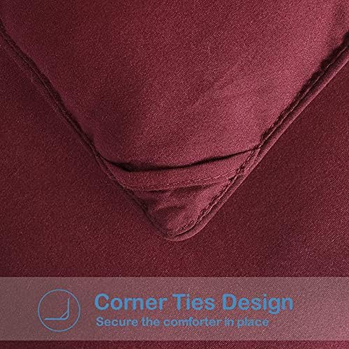 EASELAND Full Size Down Alternative Comforter, 82x86 Inches - Image 6