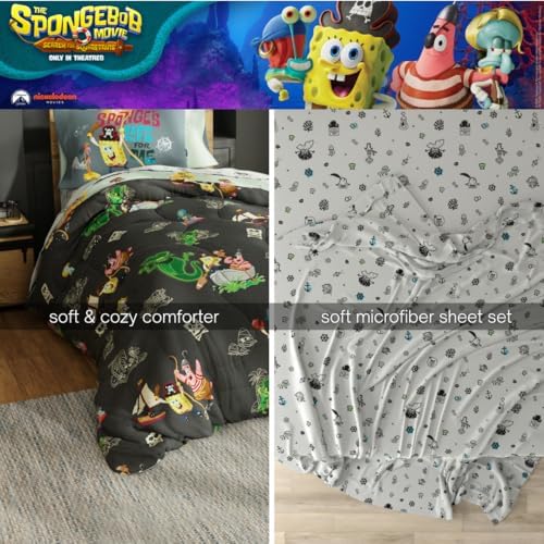 Spongebob Squarepants Movie Kids Full Size Bedding Set - Image 6