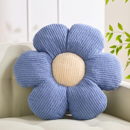 Flower Pillow, Daisy Throw Pillows, Flower Cushion, 15.7 Inch by XIAIJIA