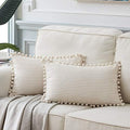 Fancy Homi Pack of 2 Boho Rectangle Decorative Throw Pillow Covers by Fancy+Homi