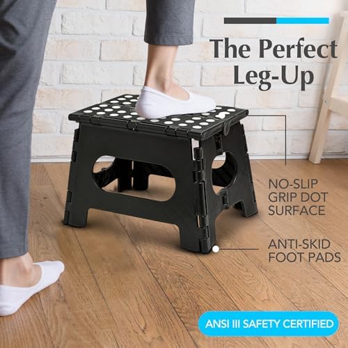 Handy Laundry Folding Step Stool 9 Inch 2-Pack, Holds 300 lbs - Image 2