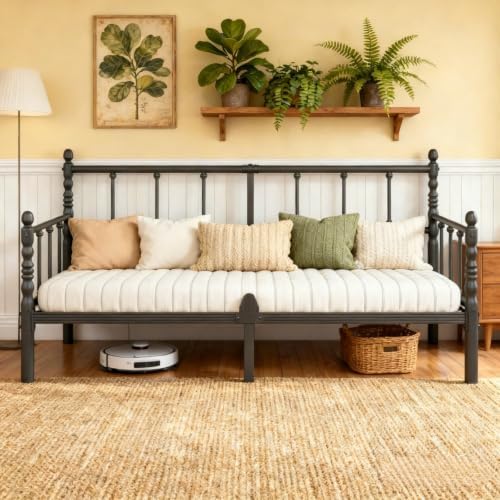 12 Inch Twin Metal Daybed Frame by BednowitzFurnitureInc