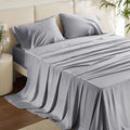 Bedsure PureWoven Rayon Derived from Bamboo, California King Sheet Sets by BEDSURE