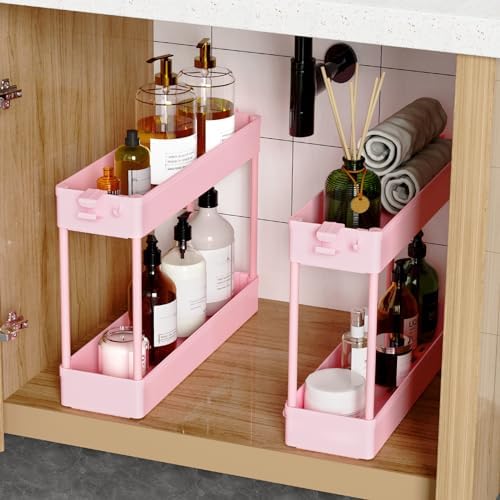 SPACEKEEPER Slim Rolling Storage Cart, 4 Tier Bathroom Cart Organizer - Image 2