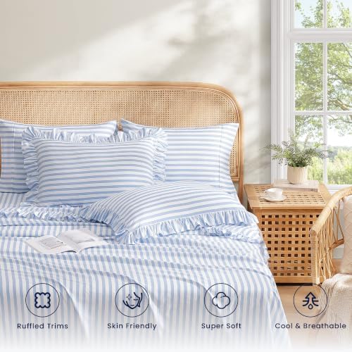 ROSE&RISY King Ruffle Sheet Set 4 Piece - Image 3