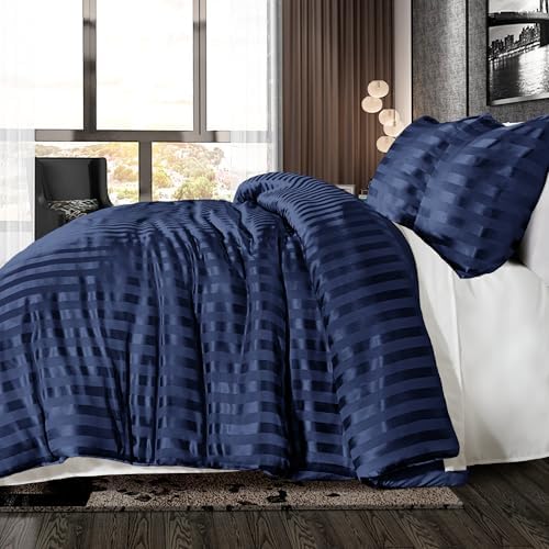 Whale Flotilla 3-Piece Reversible Silky Soft Breathable King Comforter Set - Image 6