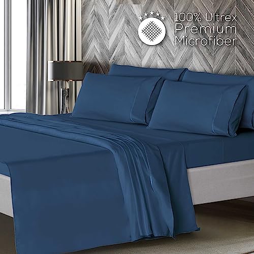 Mueller UltraTemp 6 PC Queen Sheet Set - Image 3