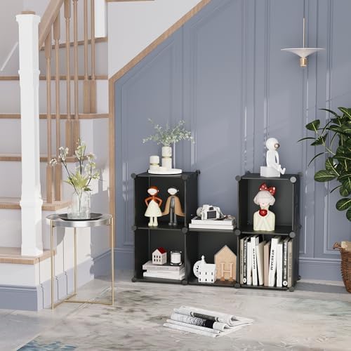 C&AHOME 6-Cube Storage Organizer Cube Shelf Closet Storage Bookcase - Image 6