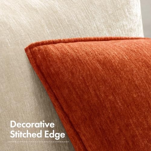 MIULEE Chenille Couch Pillow Covers Fall - Image 2