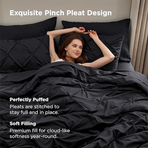 Bedsure 7-Piece King Size Comforter Set & Sheets - Image 4