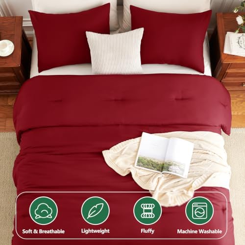 HIMEET King Size Comforter Set, 3 Pieces - Image 2