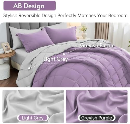 MUXHOMO Full Comforter Set 7 Pieces - Image 3