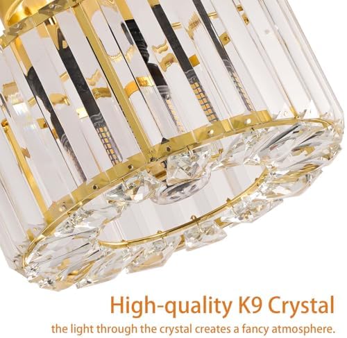 FRIDEKO HOME Crystal Ceiling Light - Image 2
