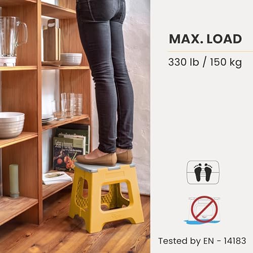 Vigar Compact Folding Step Stool, 12-1/2 in - Image 5