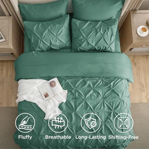 Bedsure 7pc King Size Comforter Set & Sheets - Image 6