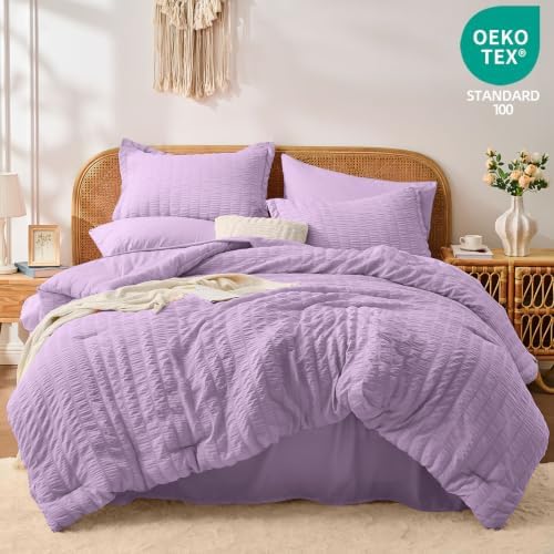 Queen Comforter Set with Sheets, 7 Pieces Bed in a Bag - Image 5