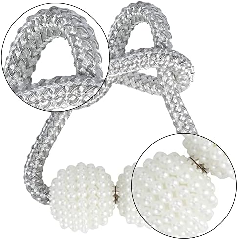8 Pack Magnetic Curtain Tiebacks - Image 3