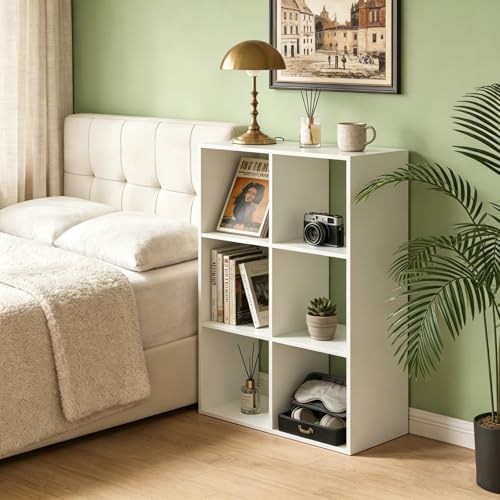 6 Cube Shelf Bookcase - Image 5