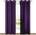 NICETOWN Cold Blocking 100% Blackout Curtains by NICETOWN