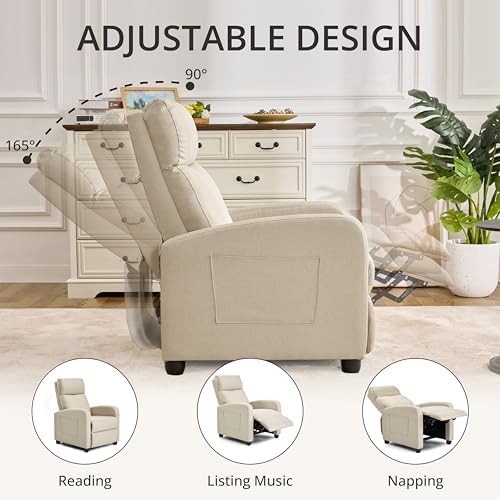 Recliner Chair for Living Room, Modern Adjustable Home Theater - Image 3