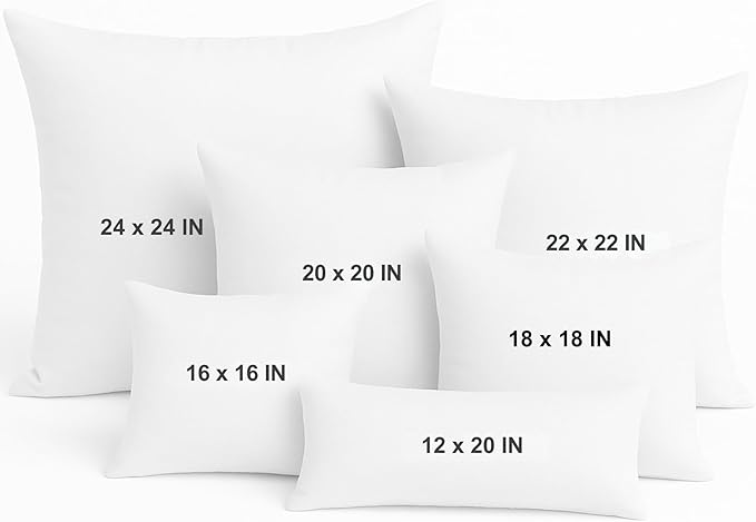 LANE LINEN 20x20 Throw Pillow Insert - Image 8
