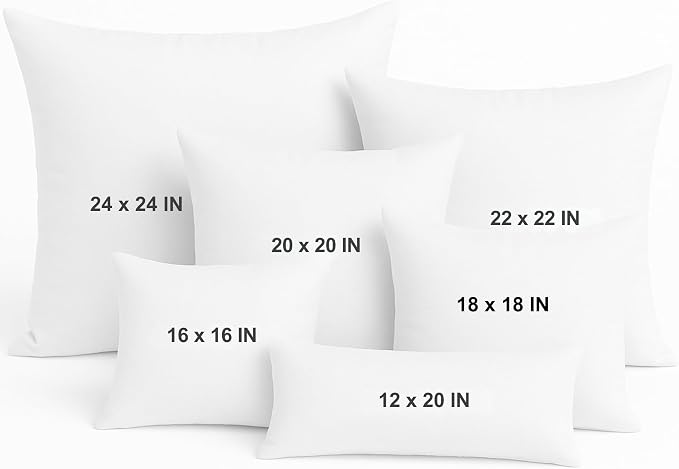 LANE LINEN 18 x 18 Throw Pillow Insert - Image 9
