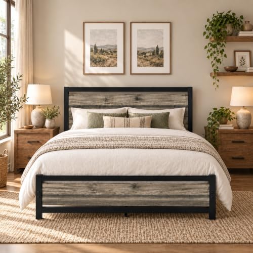 IMMERSTABLE Queen Metal Bed Frame by IMMERSTABLE