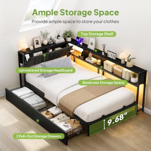 Welzona Twin Corner Bed Frame - Image 3