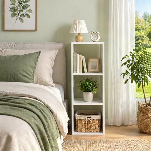 3 Cube Shelf with Anti-Tipping Kits + Reversible Open Back Bookcase - Image 2