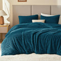 EXQ Home Fluffy Comforter Set King Size, 3 Pieces Bed Set by EXQHomeTexitleCoLtd