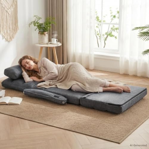 Comfy Floor Chair with Adjustable Backrest, Gaming Sofa Chairs - Image 3