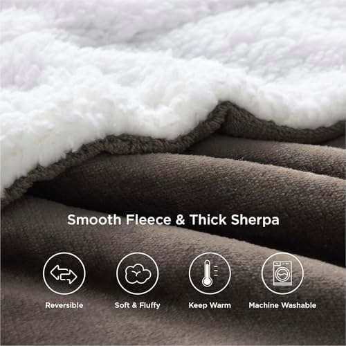 Bedsure GentleSoft Sherpa Fleece Twin Size Blanket - Image 6