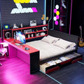 Corner Bed Frame Queen, Queen Corner Bed Frame by OYUMOENTS