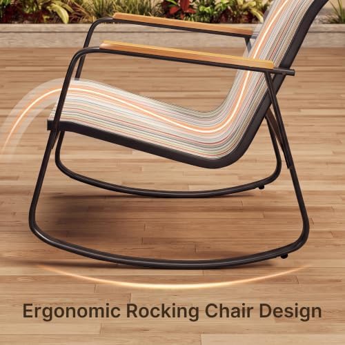 4-Piece Patio Furniture Set, Textile Conversation Set - Image 5