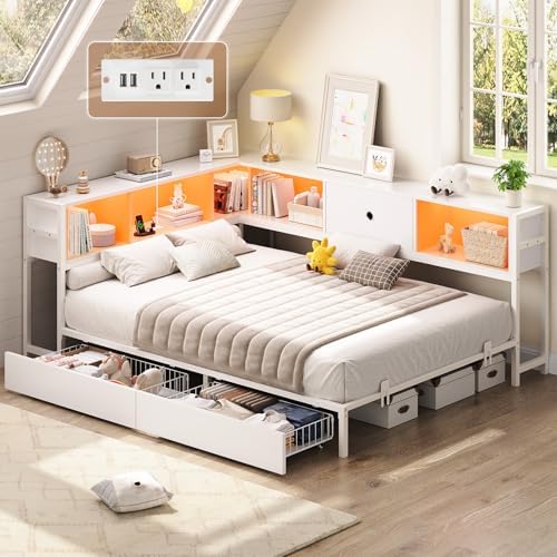 Hasuit Corner Full Bed Frame by Hasuit