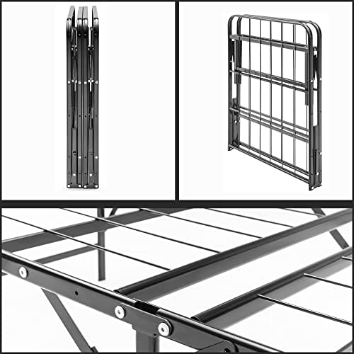 Treaton, 14-Inch Foldable Metal Platform Bed Frame - Image 5