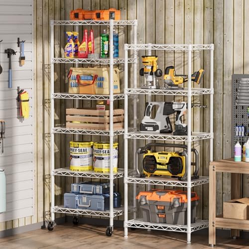 5 Small Wire Shelves Kitchen Pantry Close Home Organizers and Storage Bathroom - Image 2
