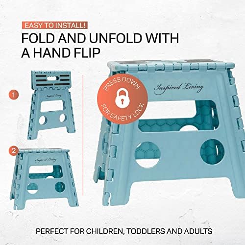 Inspired Living 13" Step Stool, Folding Step Stools - Image 4