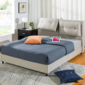 ZINUS Avery Platform Bed with Reclining Headboard and USB Ports, No Box Spring by ZinusInc