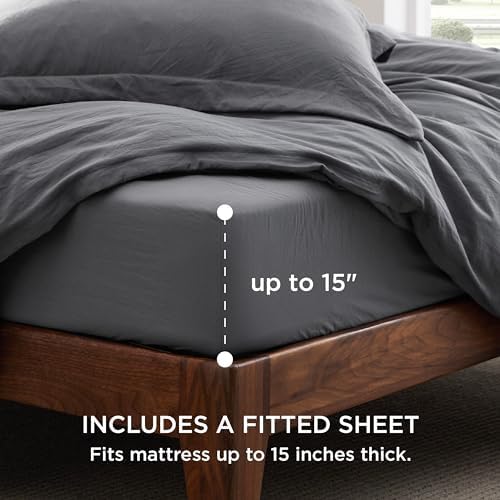 Bedsure Prewashed Duvet Cover Queen - Image 2