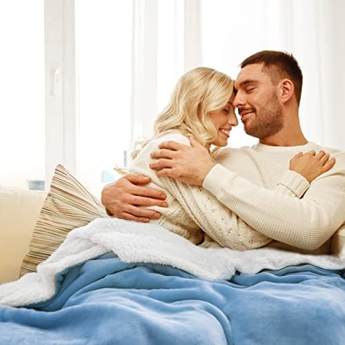 Bedsure GentleSoft Sherpa Fleece Twin Size Blanket - Image 6