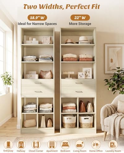 Besiost 18.9" Small Closet System - Image 5
