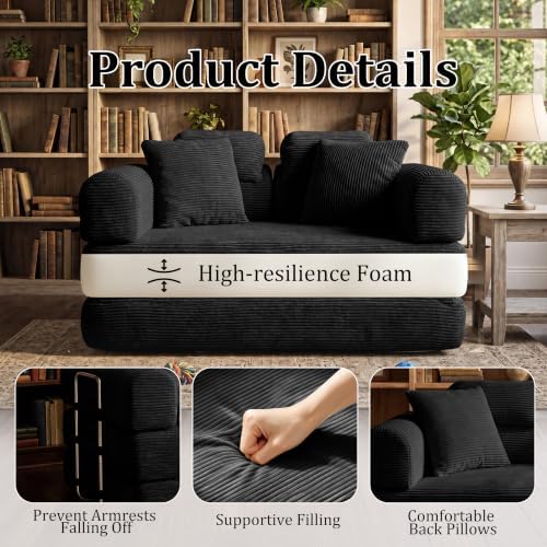 Convertible Sofa Bed, Boneless Couch - Image 6