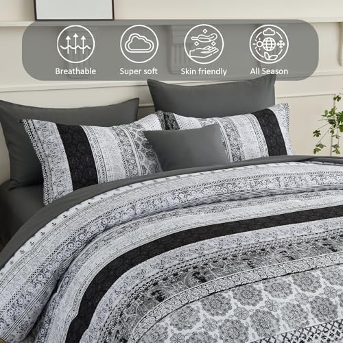 Cottolester Boho Queen Size Comforter Set - Image 3