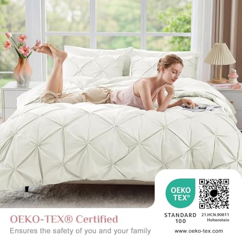 JOLLYVOGUE Twin Comforter Set 5 Pieces - Image 3