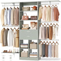 Small Closet System - 5FT Closet Organizer System by Besiost