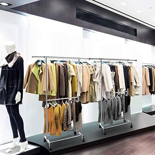 Simple Trending Clothing Garment Rack, Extensible Clothes Rack - Image 5