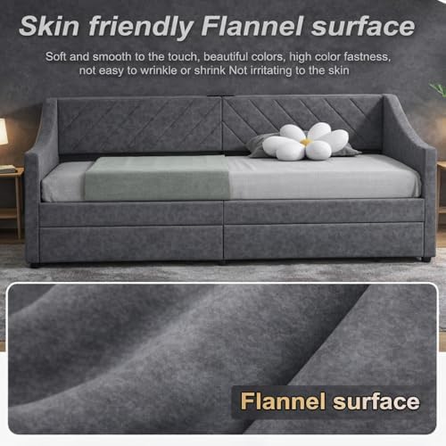 Upholstered Twin Size Daybed - Image 4